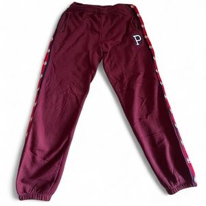 Victoria’s Secret PINK Campus Fleece Sweatpants Burgundy Women’s Size XS